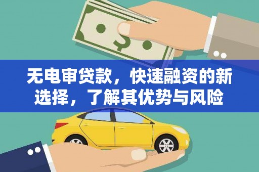 临猗无电审贷款，快速融资的新选择，了解其优势与风险