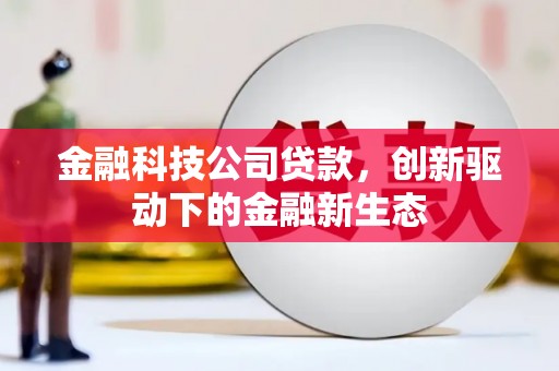 苏家屯金融科技公司贷款，创新驱动下的金融新生态