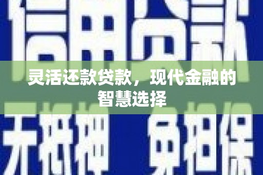 阳曲灵活还款贷款，现代金融的智慧选择