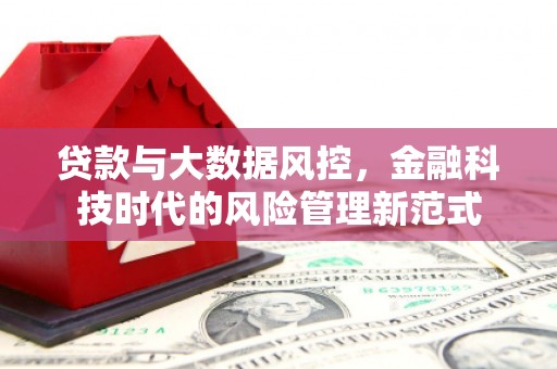 安图贷款与大数据风控，金融科技时代的风险管理新范式