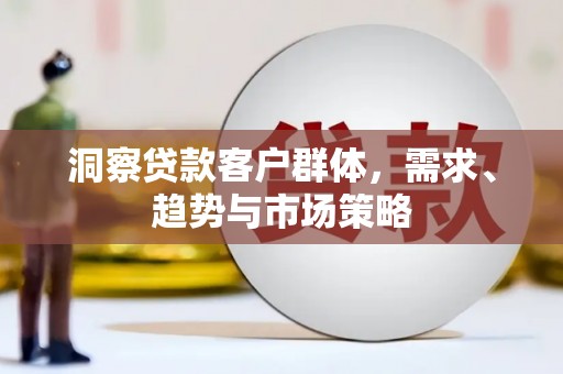 阜阳洞察贷款客户群体，需求、趋势与市场策略