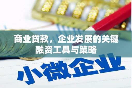 商州商业贷款，企业发展的关键融资工具与策略