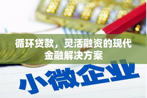 官田循环贷款，灵活融资的现代金融解决方案