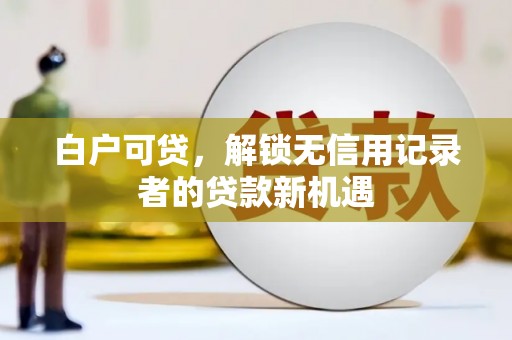 勐海白户可贷，解锁无信用记录者的贷款新机遇
