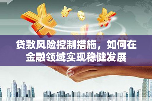 新营贷款风险控制措施，如何在金融领域实现稳健发展