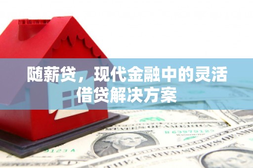 皋兰随薪贷，现代金融中的灵活借贷解决方案