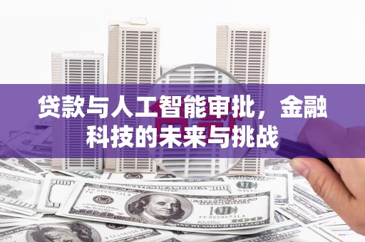 利通贷款与人工智能审批，金融科技的未来与挑战