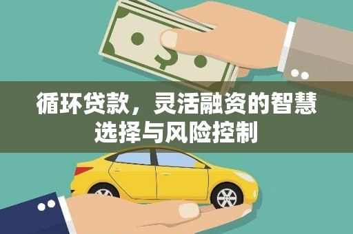 盂县循环贷款，灵活融资的智慧选择与风险控制