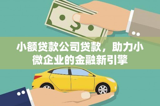 尖石小额贷款公司贷款，助力小微企业的金融新引擎