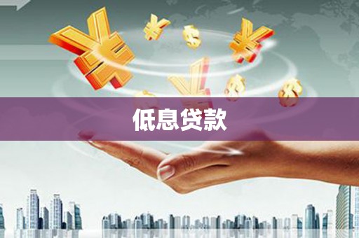 禅城低息贷款