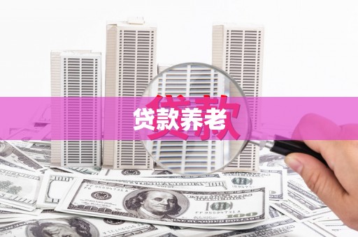 三门峡贷款养老