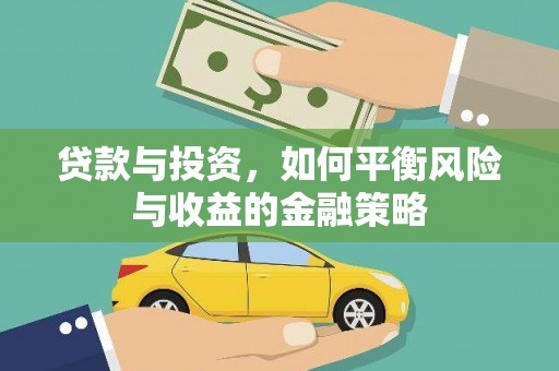 龙凤贷款与投资，如何平衡风险与收益的金融策略