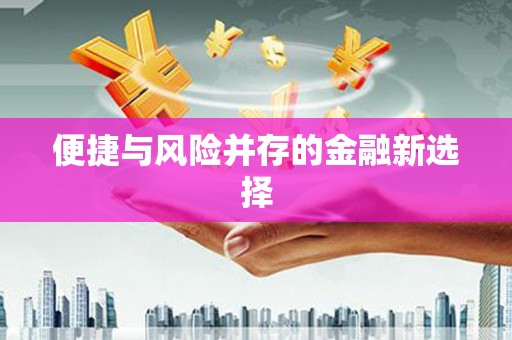 宜宾便捷与风险并存的金融新选择