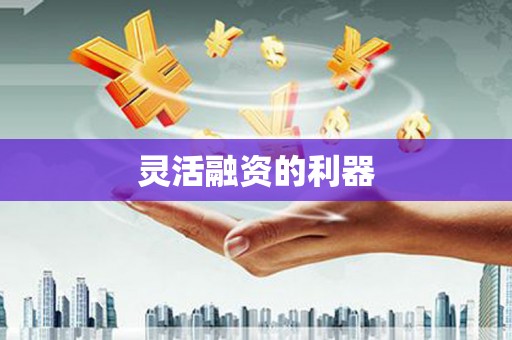 自贡灵活融资的利器