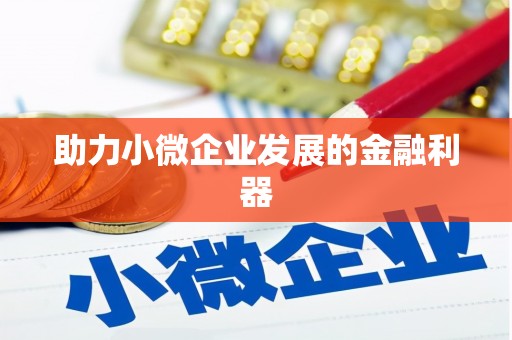 涵江助力小微企业发展的金融利器